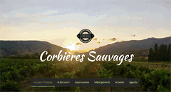 Desktop Screenshot of corbieres-sauvages.com