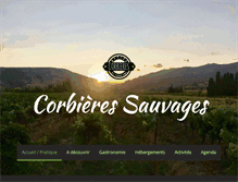 Tablet Screenshot of corbieres-sauvages.com